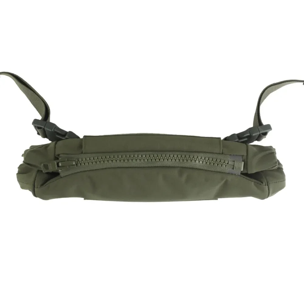 Outdoor DropPouch Muff Hand Warmer Pouch, Stowable Fanny Pack for Winter Airsoft Hunting Gear Camping Hiking Football Fishing