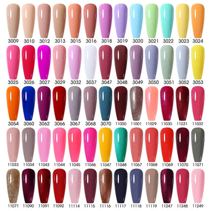 NAILCO 15ml 10/20/30pcs Nail Gel Polish 333 Colors Blue UV&LED Gel Varnish Nude Red Soak Off Semi Permanent UV Nail Gel Varnish