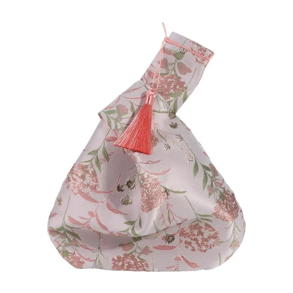 Bags Lunch Bag Temperament Cosmetic Bag New Chinese Style Handbag Cheongsam Accessories Tassel Knot Wrist Bag Small Item Pouch