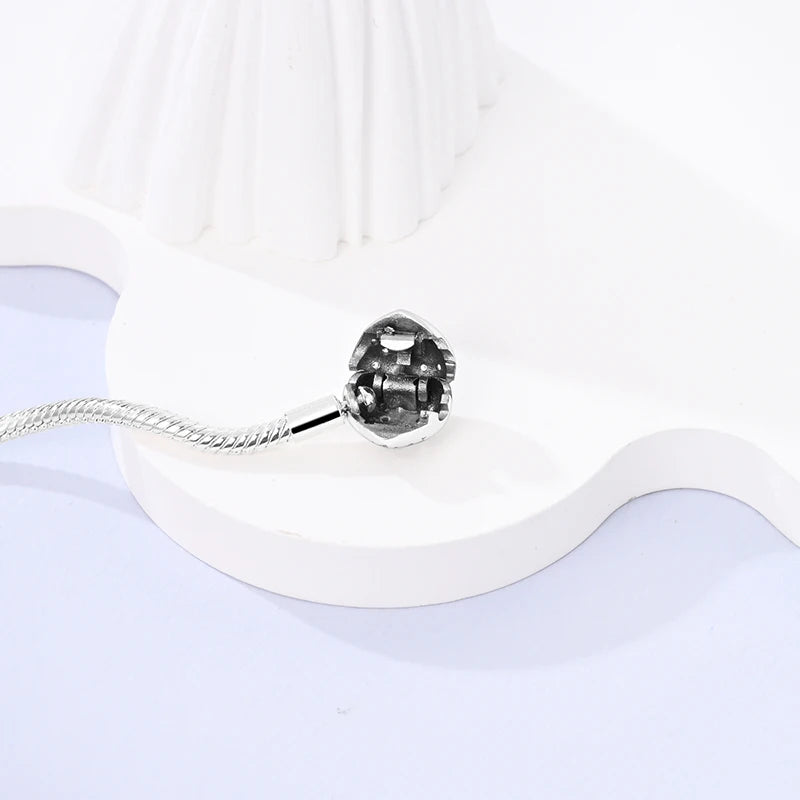 925 Sterling Silver Travel Plane Snake Basic Chain Cat and Moon Bracelet fit Original Charm Beads DIY Women Design Jewelry Party