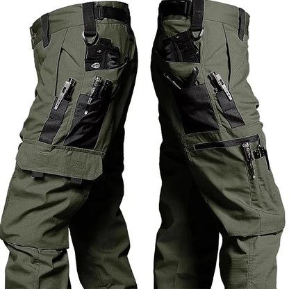 New Tactical Work Pants Men Casual Outdoor Waterproof Cargo Trousers 2/1Pcs Multi-pocket Wear-Resistant Outdoor Training Trouser