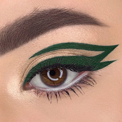 Matte Liquid Eyeliner Matte Eyeliner Waterproof and Sweat-Proof Non-Smudge Liquid Eyeliner Smooth Liquid Eyeliner