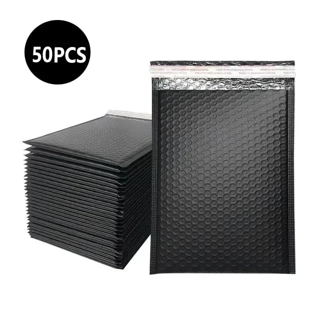 50Pcs Delivery Package Bubble Bag, Business Supplies Envelopes Shipping Packages Mailer Envelope Packing Bubble Bag
