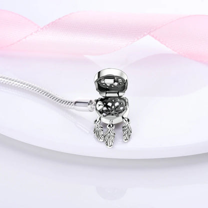 925 Sterling Silver Travel Plane Snake Basic Chain Cat and Moon Bracelet fit Original Charm Beads DIY Women Design Jewelry Party
