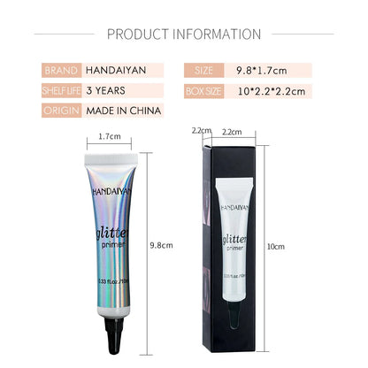 Women's Makeup Base Glitter Eyeshadow Primer Long Lasting Color Special Eye Primer Light Milk Cream Texture Cosmetics