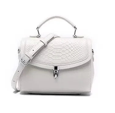 Women's Mini Bag Genuine Leather Lady Handbag Female Crocodile Pattern Crossbody Shoulder Bag Fashion Trend Small Flap Messenger