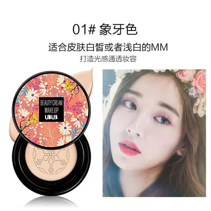 Air Cushion Make up Foundation Cream Mushroom Head Moisturizing Air-permeable Natural Makeup BB Cream