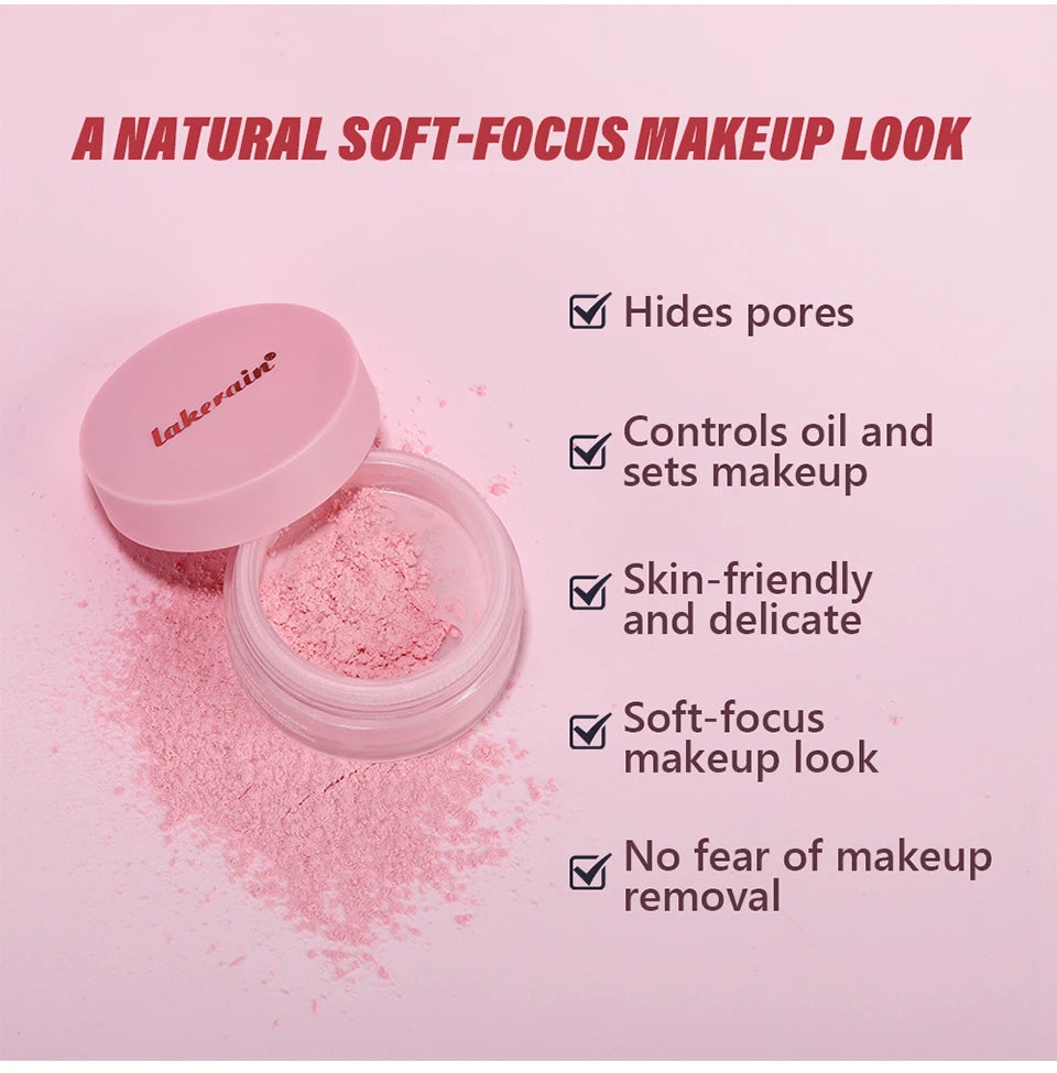 Oil Control Setting Powder Spray Set Matte Base Makeup Control Oil Waterproof Make-up Fixer Spray Hide Pores Setting Powder