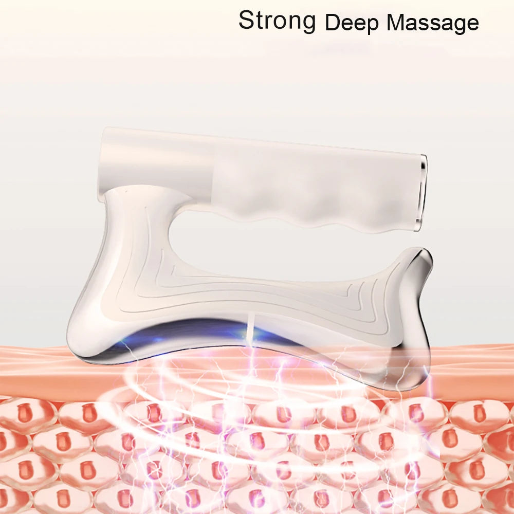 2025 New Electric Fascia Knife Vibration Body Massager Muscle Relaxation Body Lifting Hyperblade Massage Blade Tool