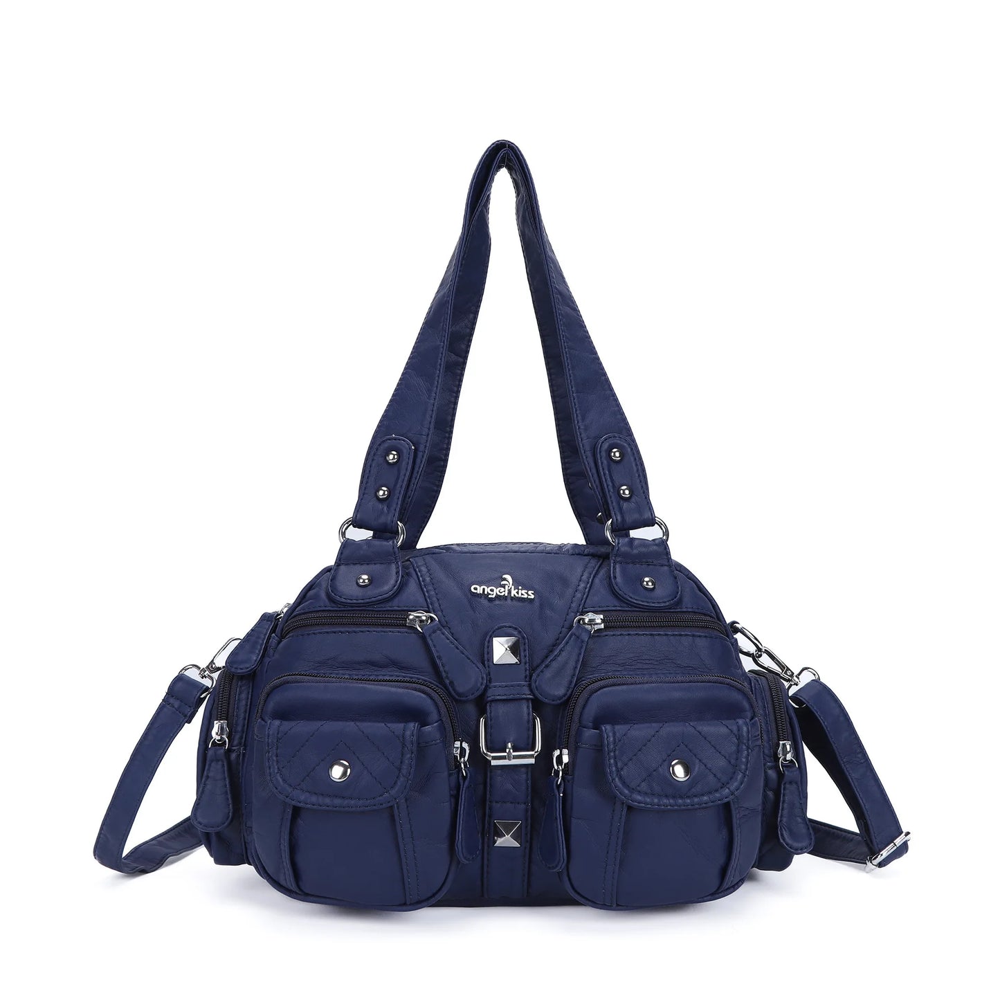 Vintage Women Handbags Satchel Top-handle Handbag PU Shoulder Bag Dumpling Pack Give Gifts Shoulder Bags Phone Money Pack