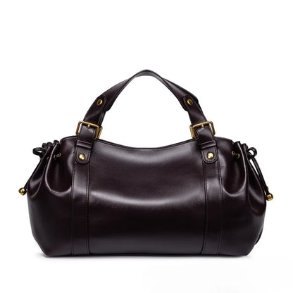 Solid Color Simple Handbag Work Commuter Fashion Women's Bag Shoulder Tote Bag Soft and Comfortable Pillow Bag