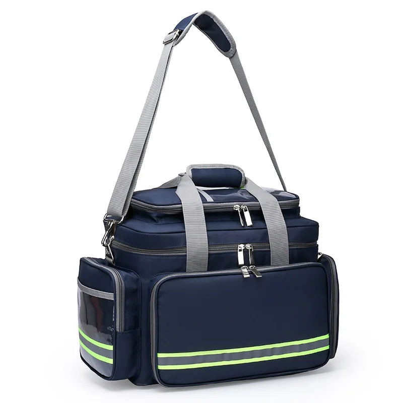 First Aid Medical Bag Outdoor Emergency Rescue Large Capacity Bag Empty Waterproof Reflective Oxford Multi-pocket Travel Bags