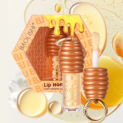 Honey Beauty Cosmetics Lip Ink Gloss Labial Lips Moisturizer Jelly Lipstick Bright Oil Moisturizing Balm Big Lip Brush