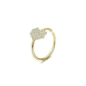 Bobisty Nose Ring Stainless Steel Nose Piercing Stud Septum Rings Lip Rings for Women Men