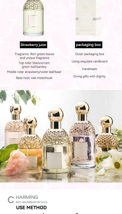 Flora Water Language Women Perfume Floral Fruity Long Lasting Eau De Toilette 100ml Fresh Natural Summer Scent For Beach