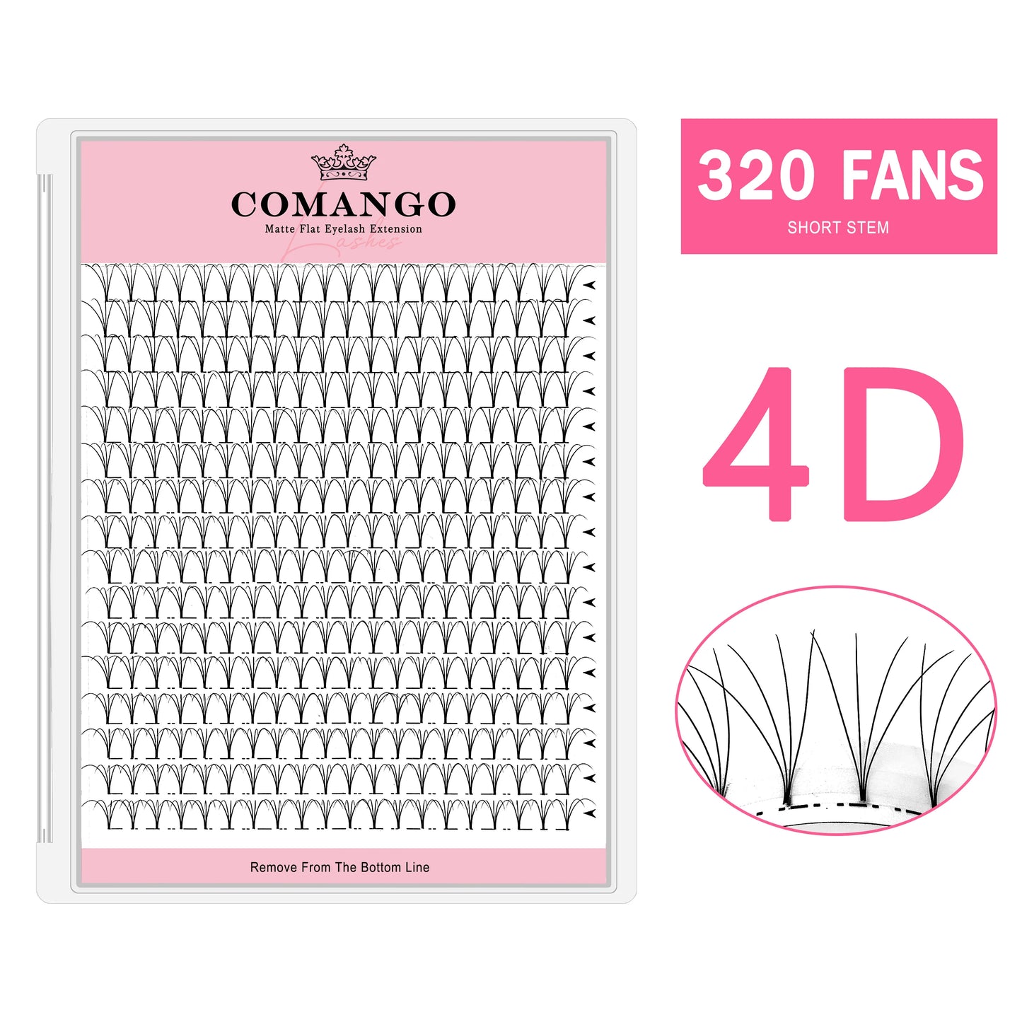 320 Fans Premade Volume Fans 3D 4D 5D 6D 8D 10D Soft Naturl Matte Eyelashes Large Capacity Cilios Individual Lash Extension