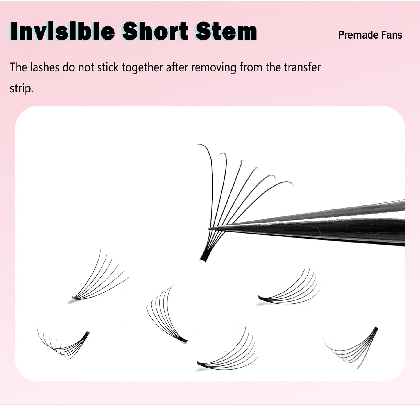 320 Fans Premade Volume Fans 3D 4D 5D 6D 8D 10D Soft Naturl Matte Eyelashes Large Capacity Cilios Individual Lash Extension