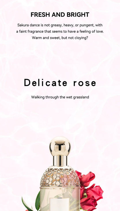 Flora Water Language Women Perfume Floral Fruity Long Lasting Eau De Toilette 100ml Fresh Natural Summer Scent For Beach