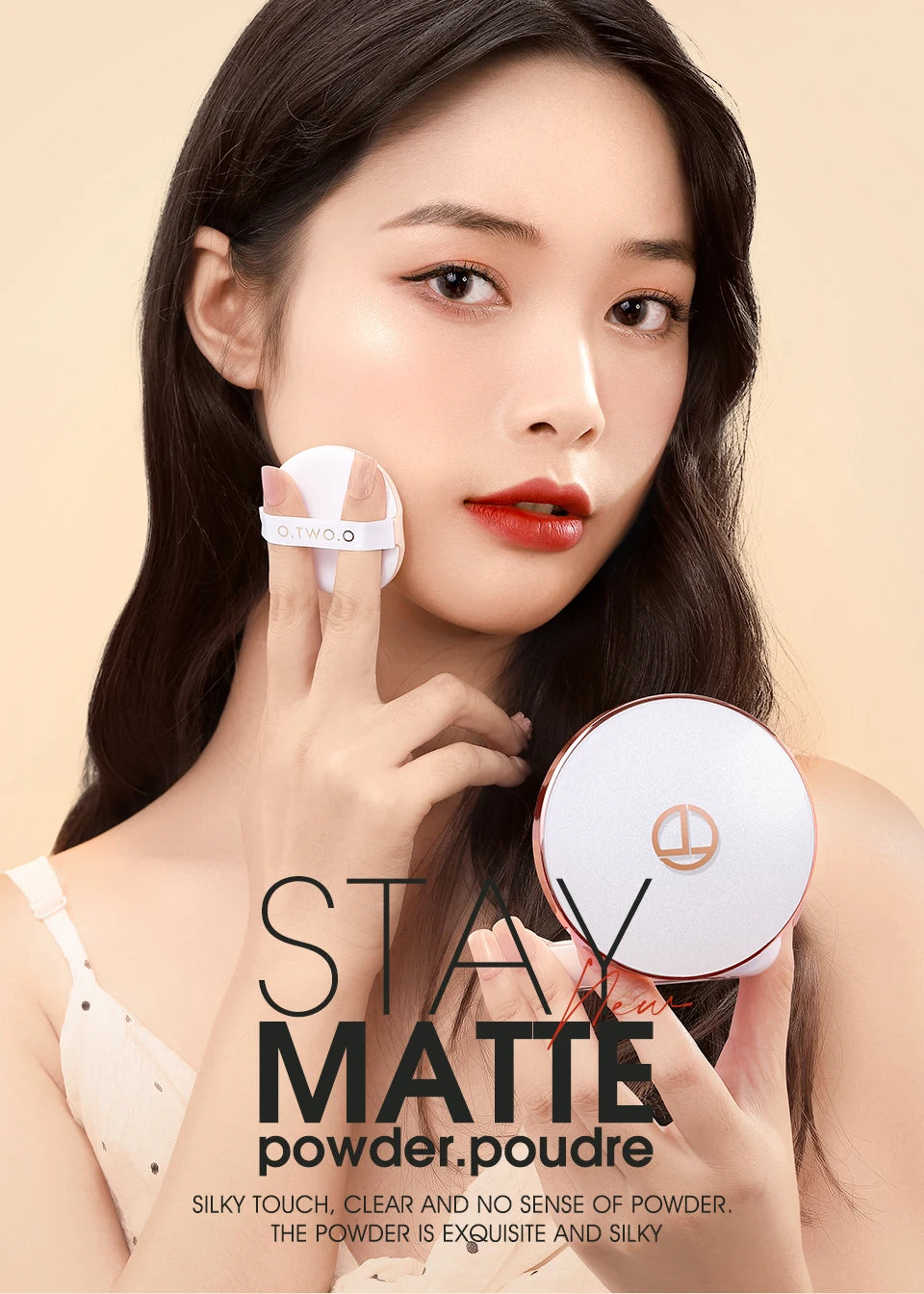 Silk Smooth Oil Control Pressed Powder Makeup Setting Powder Waterproof Long Lasting Face Powder For Flawless Matte Finish