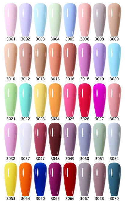 NAILCO 15ml 10/20/30pcs Nail Gel Polish 333 Colors Blue UV&LED Gel Varnish Nude Red Soak Off Semi Permanent UV Nail Gel Varnish