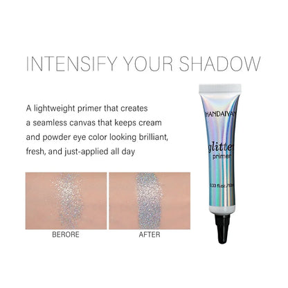Women's Makeup Base Glitter Eyeshadow Primer Long Lasting Color Special Eye Primer Light Milk Cream Texture Cosmetics