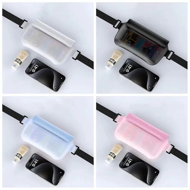 Waterproof Mobilephone Bag Tpu Drift Diving Shoulder Waist Bag Belt Bag for Beach Swimming Iphone Bag for Samsung Redmi Cover