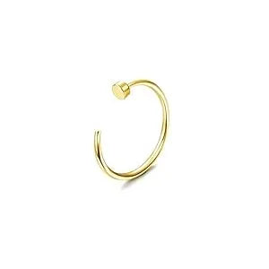 Bobisty Nose Ring Stainless Steel Nose Piercing Stud Septum Rings Lip Rings for Women Men