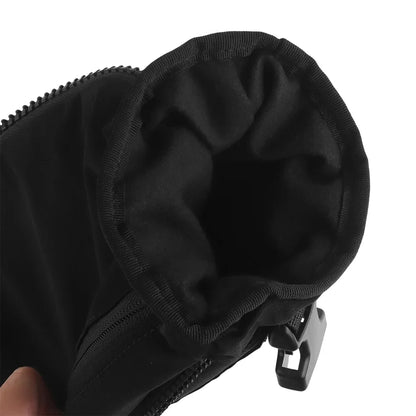 Outdoor DropPouch Muff Hand Warmer Pouch, Stowable Fanny Pack for Winter Airsoft Hunting Gear Camping Hiking Football Fishing
