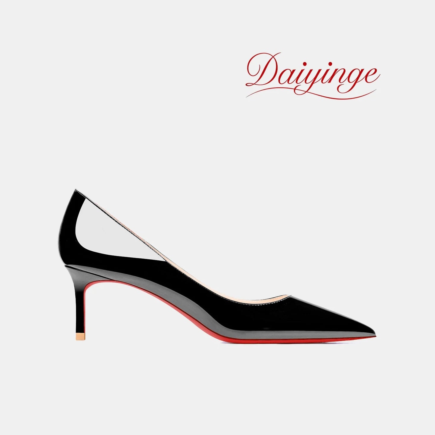 High Heels For Woman 2026 Trend New Leather Luxury Red Shiny Bottom Pointed Toe Stiletto Pumps 12cm Sexy Comfortable Party Shoes