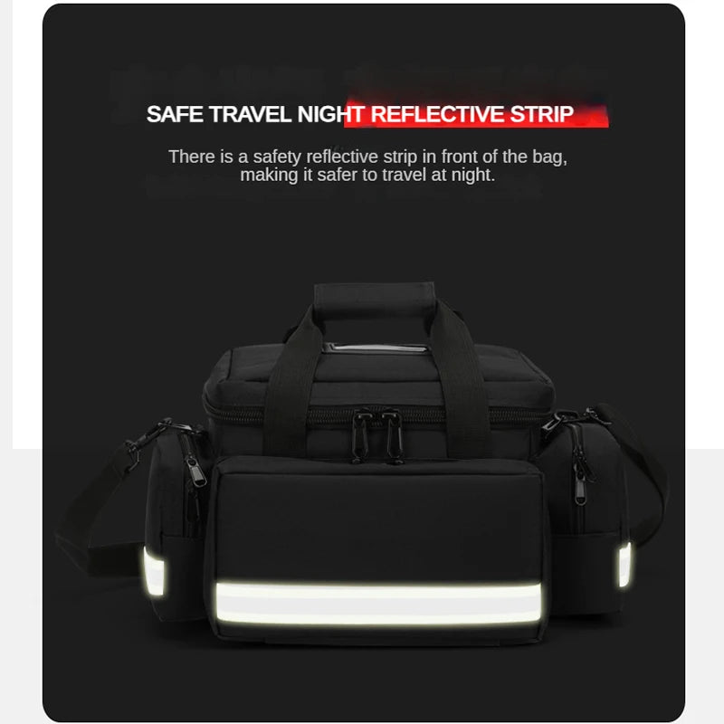 Customized Waterproof Emergency Bag Logo Medical Visit Bag Single Shoulder Crossbody Handbag Wholesale Team Name