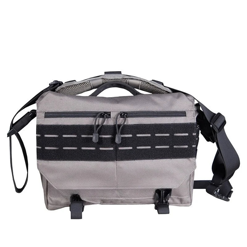 Men Postman Messenger Bag Large Capacity Laptop Crossbody Bag Casual Shoulder Commuter Work Satchel