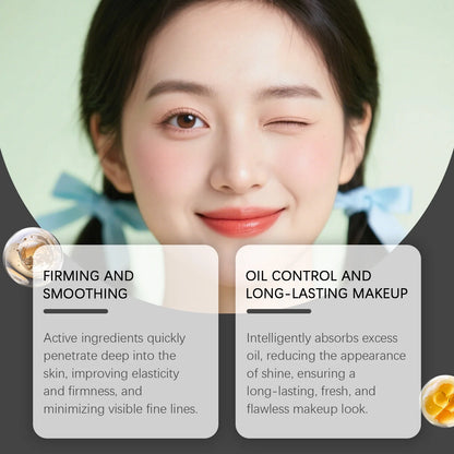 Face Tighten Cream Face Primer Moisturizer Pre-Makeup Isolation Hydrating Base Smoothing Fine Lines Firming Brightening Face Ski