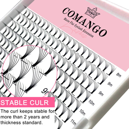 320 Fans Premade Volume Fans 3D 4D 5D 6D 8D 10D Soft Naturl Matte Eyelashes Large Capacity Cilios Individual Lash Extension