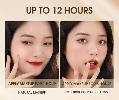 Silk Smooth Oil Control Pressed Powder Makeup Setting Powder Waterproof Long Lasting Face Powder For Flawless Matte Finish