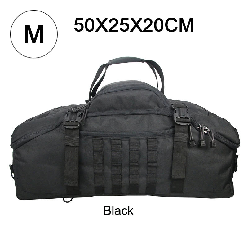 30L 45L 80L Travel Duffel Bag Military Tactical Backpack with Adjustable Strap Weekender Bag for Men Women Waterproof Gym Bags