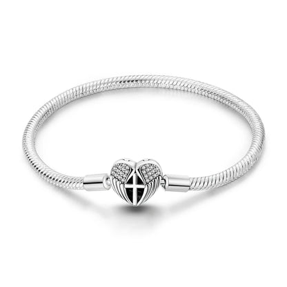 925 Sterling Silver Travel Plane Snake Basic Chain Cat and Moon Bracelet fit Original Charm Beads DIY Women Design Jewelry Party