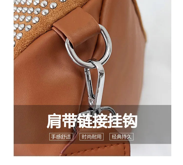 Fashion Shiny Women crossbody bags PU leather Wide strap Female Shoulder bags Ladies Waist Pack and Purses Saddle Chest Bags