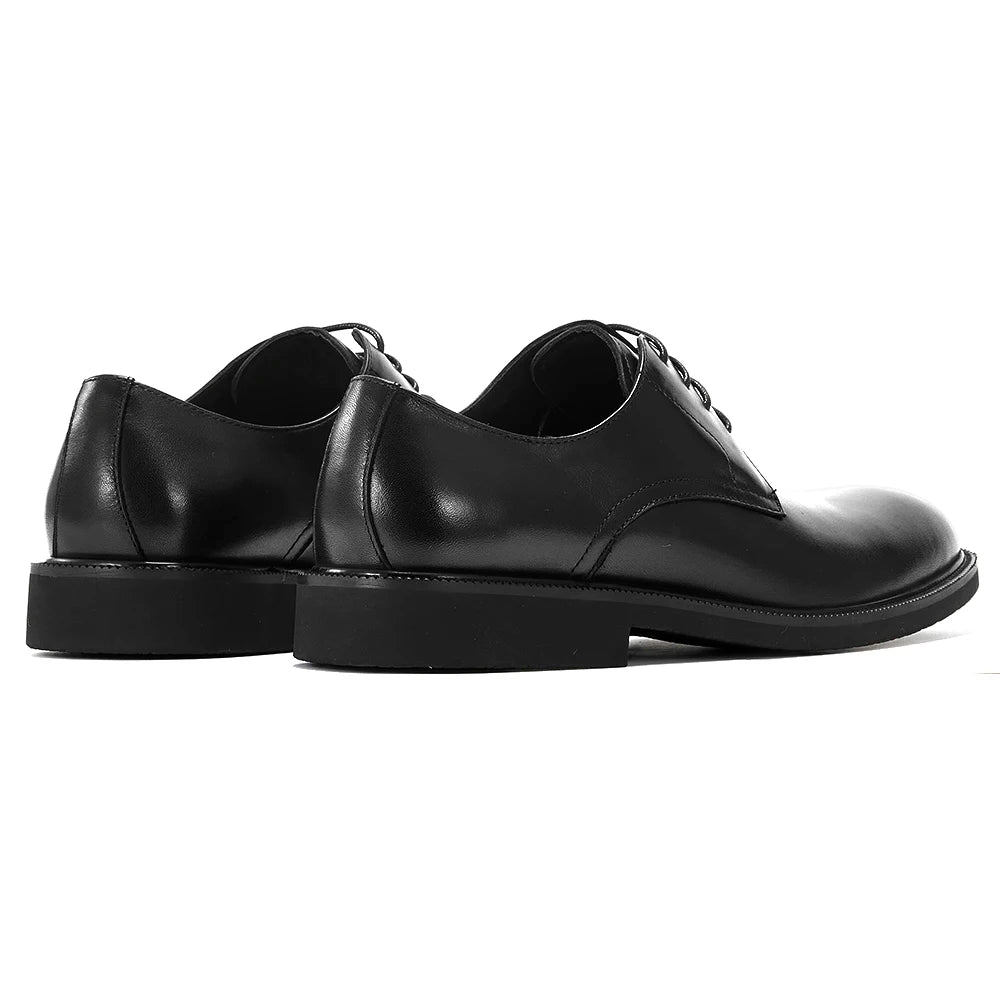High Quality Men's Oxford Shoes Genuine Leather Office Derby Dress Shoes for Business Casual Wear