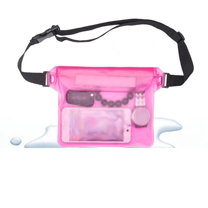 Waterproof Mobilephone Bag Tpu Drift Diving Shoulder Waist Bag Belt Bag for Beach Swimming Iphone Bag for Samsung Redmi Cover