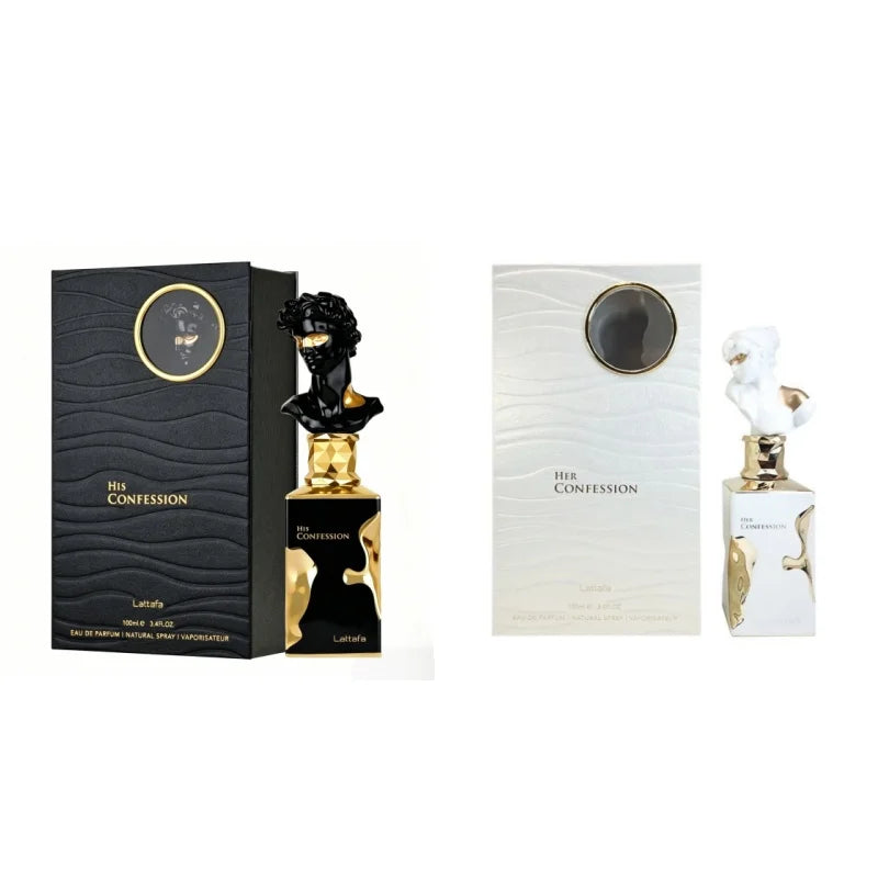 Gift Box Perfume. Middle Eastern Arabian Men's Eau de Toilette 100ML, Long-lasting Scent, Women's Perfume, Charming Spray