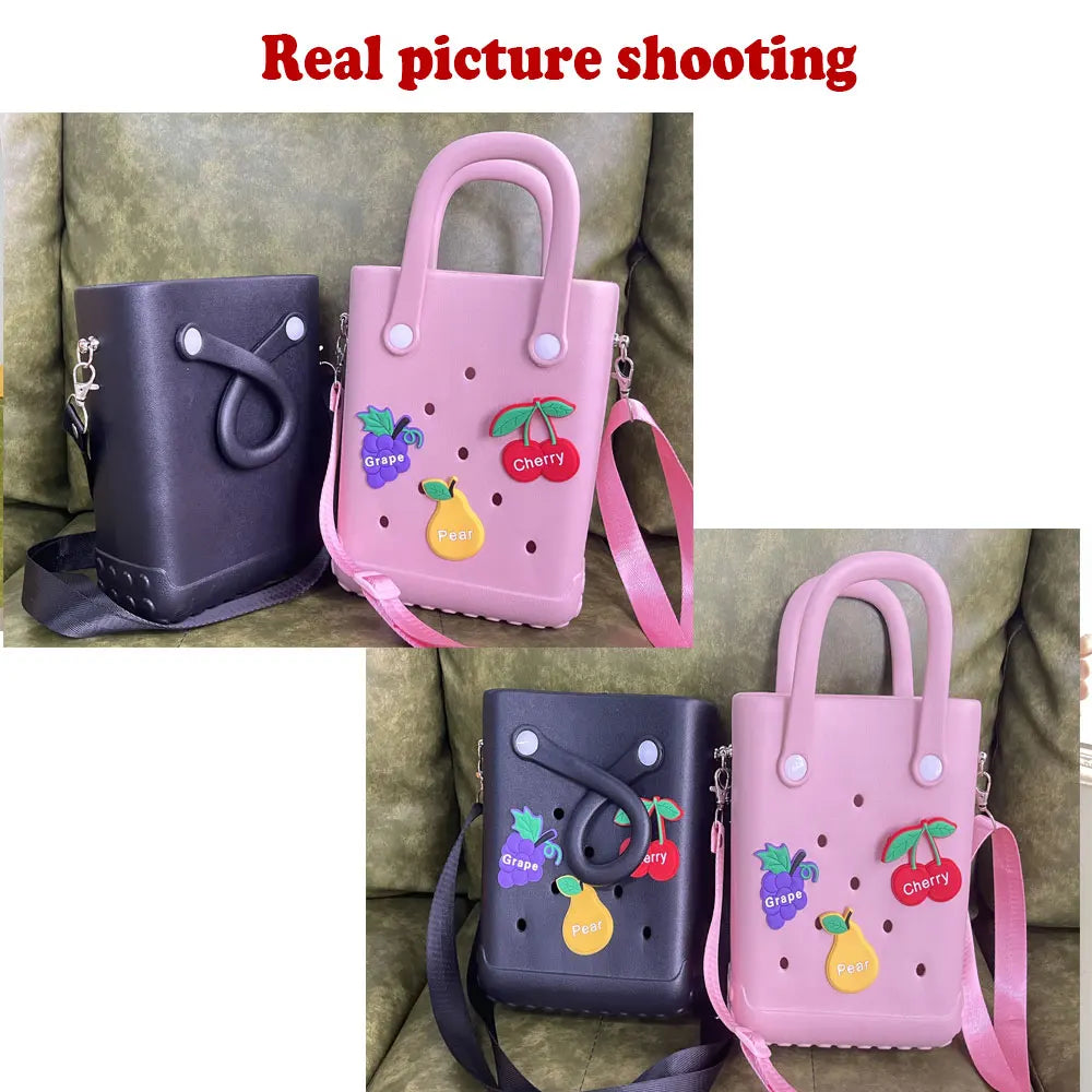 Beach Tote Silicone Basket with Sand Waterproof Travel Bag Sandproof Handbag Multi-Purpose Storage Bag for Boat Pool Sports Gyms