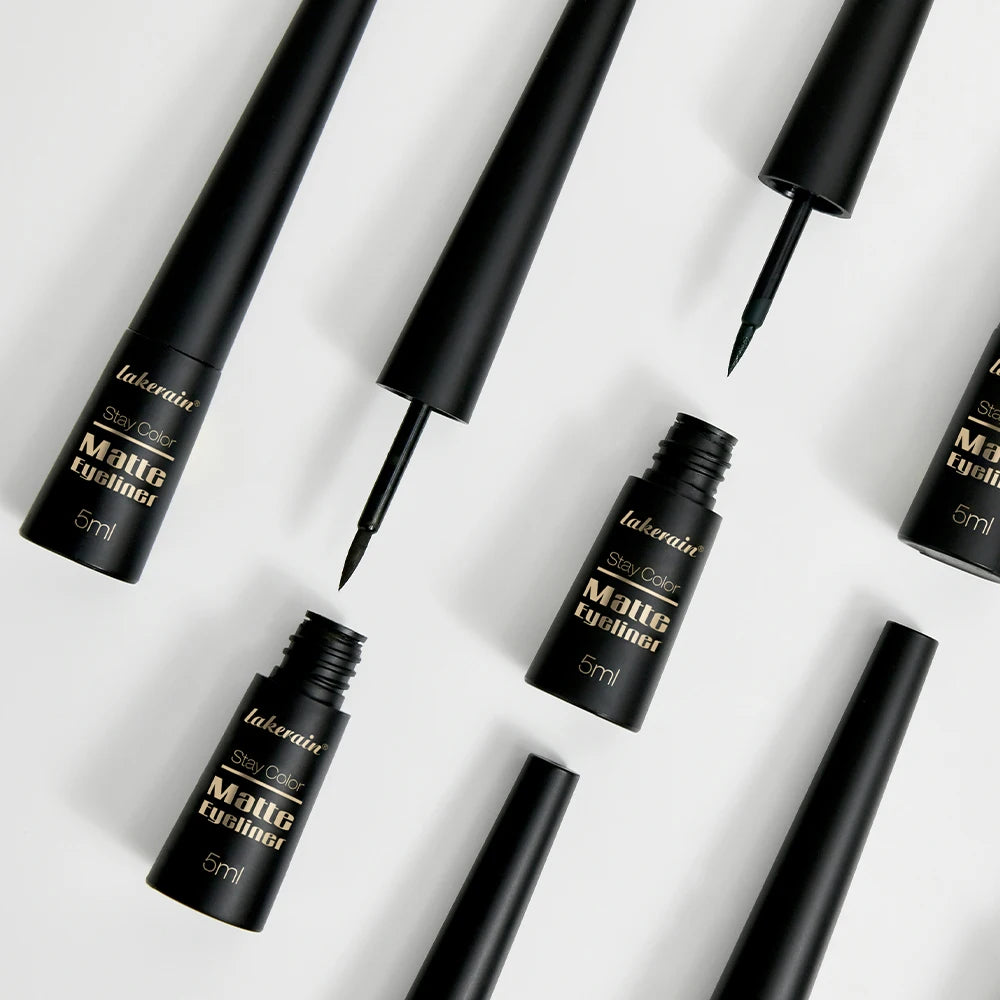 Matte Liquid Eyeliner Matte Eyeliner Waterproof and Sweat-Proof Non-Smudge Liquid Eyeliner Smooth Liquid Eyeliner