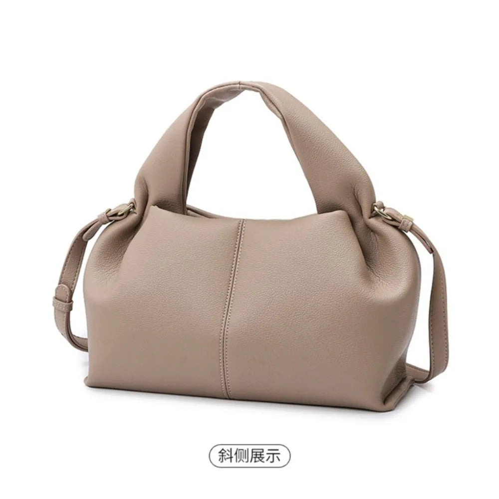 Fashion Women's Tote Bag New Soft Leather Cloud Shoulder Bag High Quality Simple Commuter Crossbody Bag Luxury Handbag Designers