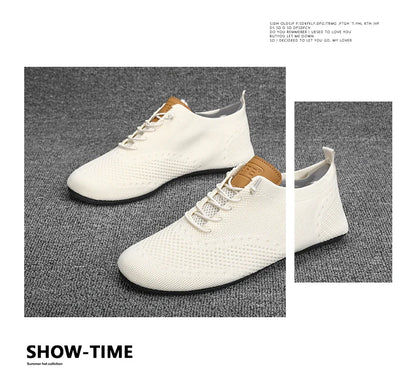 YRZL Men's Shoes Breathable Casual Driving Shoes Indoor Outdoor Men Shoes Loafers Lightweight Comfortable Soft Sole Walking Shoe