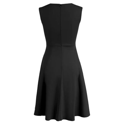 Vintage Dress New Women Sleeveless Large Swing Sexy Party Dress S-3XL