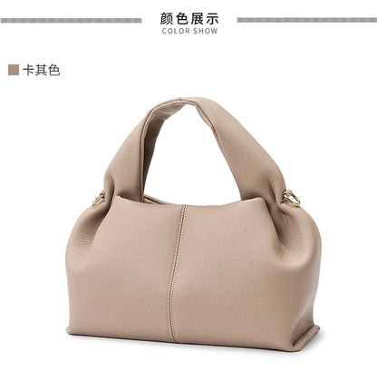 Fashion Women's Tote Bag New Soft Leather Cloud Shoulder Bag High Quality Simple Commuter Crossbody Bag Luxury Handbag Designers