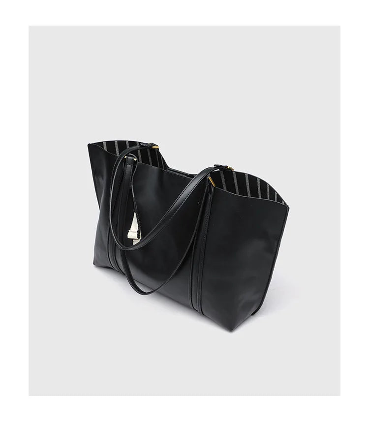 Large Capacity Tote Bag Luxury Designer Women Shoulder Bag Pu Leather Bucket Bags For Women Handbags And Purses New 2026 Shopper