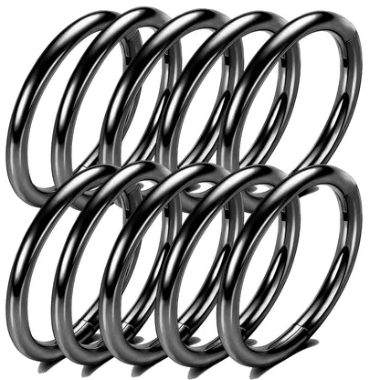 Hinged Nose Ring Hoop Septum Hoop  Ring Tragus Rook Ring Piercing Jewelry Lip Labret Ring Clicker Cartilage Earrings Women Gift