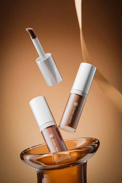 4-Color 3D Face Contour Liquid Bronzer Shade Smooth Highlight Mirror Lasting Natural Nose Shadow Waterproof Brighten Makeup