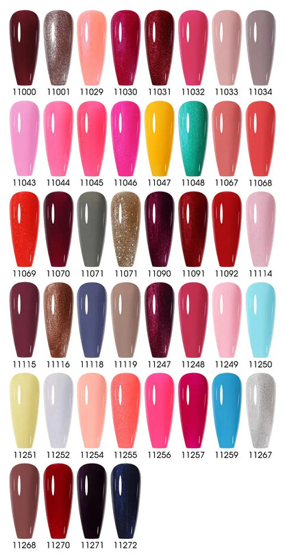 NAILCO 15ml 10/20/30pcs Nail Gel Polish 333 Colors Blue UV&LED Gel Varnish Nude Red Soak Off Semi Permanent UV Nail Gel Varnish